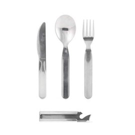 Kikkerland Camping Utensils, Set of 4