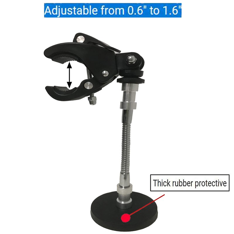 Magnetic Base Mount Flashlight Mounting Brackets Flashlight Holder - Strong