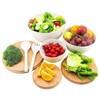 ECOWAY Salad Bowls Set of 3 with Lid & Serving