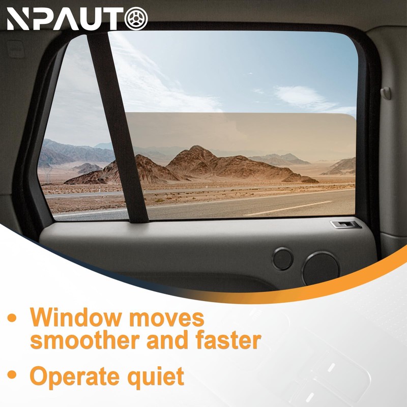 Front Passenger Side Power Window Regulator Without Motor with Panel