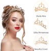 Pack of 3 Girls Rhinestone Crown, Princess Tiara Crown, Women's