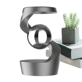 for mezmoglobe Luna - gravitys Defying Desk Toy, Desktop Suspended Gyroscope,Optical Illusion Desk Toy, Stress Relief Sculpture Toy