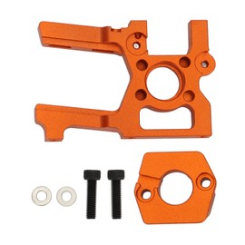Orange RC Car CNC Motor Mount Aluminum Alloy 75mm Length Motor Mount Holder for ZD Racing DBX07 1/7