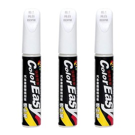 Ausbesserungsstift für Karosserie, Auto-Reparaturstift, Auto-Kratzer-Entferner, Auto-Kratzer-Abdeckung, Reparaturstift für Kratzer im Auto, Ausbesserungslack, Kratzer-Reparatur, Weiß, 3 Stück