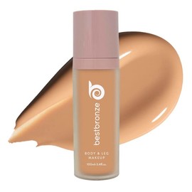 Best Bronze Bombshell Body & Leg Makeup - Waterproof Leg Makeup & Body Foundation - Body Makeup for Scars, Varicose Veins Cover Up & Leg Concealer (NC30 Golden Olive)