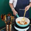 Gold Spatulas, Berglander Slotted Turner Titanium Gold Plating, Metal Spatulas
