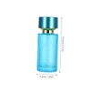 PACKOVE Travel Refillable Perfume Bottle Portable Glass Scent Container with
