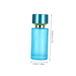 PACKOVE Travel Refillable Perfume Bottle Portable Glass Scent Container with Spray Nozzle for Daily Use and Travel Durable Design for Switching