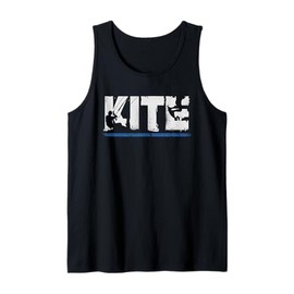 Kite Kiteboarding Kite Kitesurf Kitesurf Canotta Uomo Adulto Nero S Manica Corta Tank Top Kiteboarding