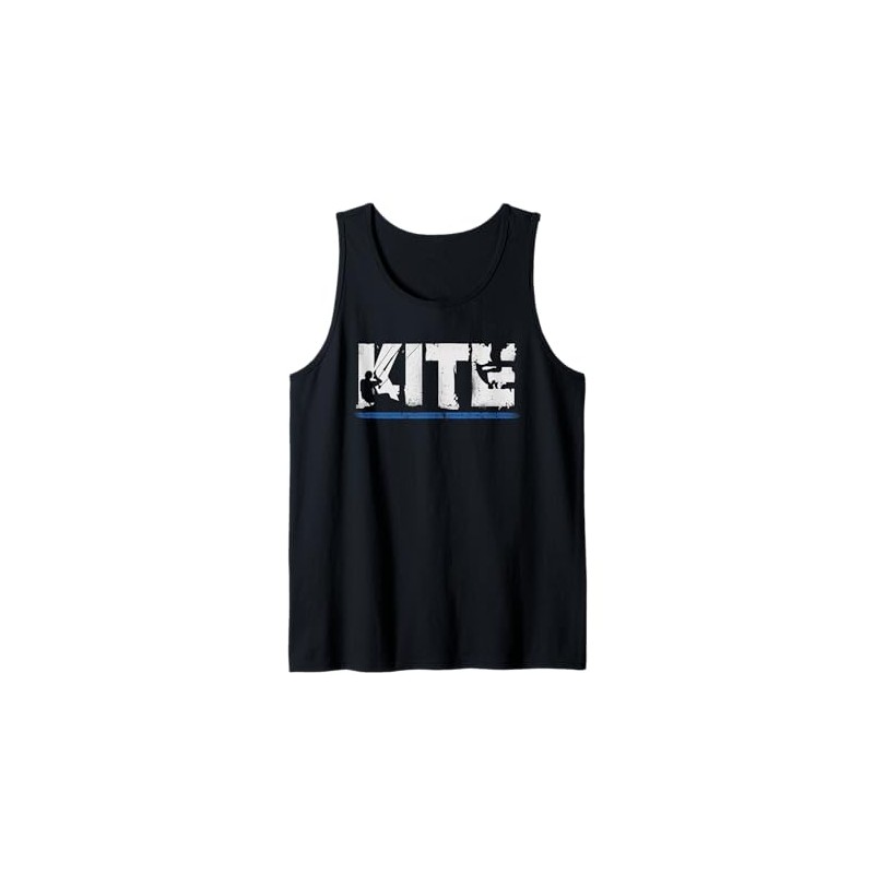 Kite Kiteboarding Kite Kitesurf Kitesurf Canotta Uomo Adulto Nero S