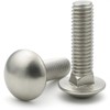 IMScrews 3/8"-16 x 2-1/4" Carriage Bolts, Round Head & Square