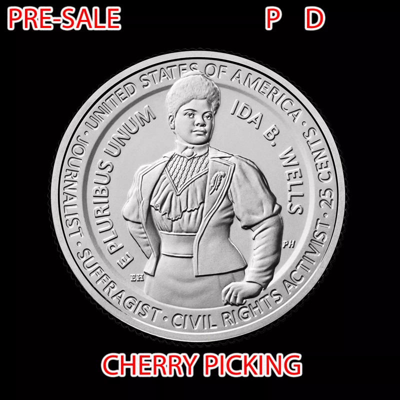 2025 PD P D Ida B Wells American Women Quarter