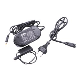 vhbw 1 x Power Supply Compatible with Canon PowerShot G7x Mark II, G9X, G9X Mark II, G7X, G7 X Camera, Digital Camera + DC Coupler, 2 m