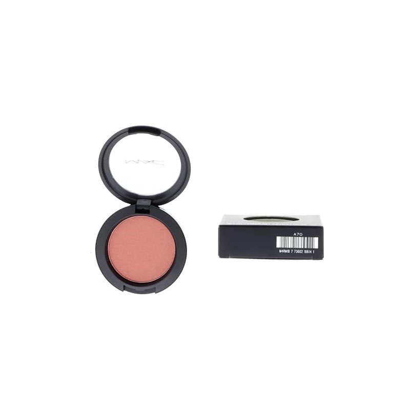 MAC Sheertone Shimmer Blush Peachtwist for Women, 0.21 Ounce