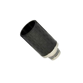 Armerah TCS14 510 Drip Tip e-cig Mouthpiece Tall/Carbon/Steel Single