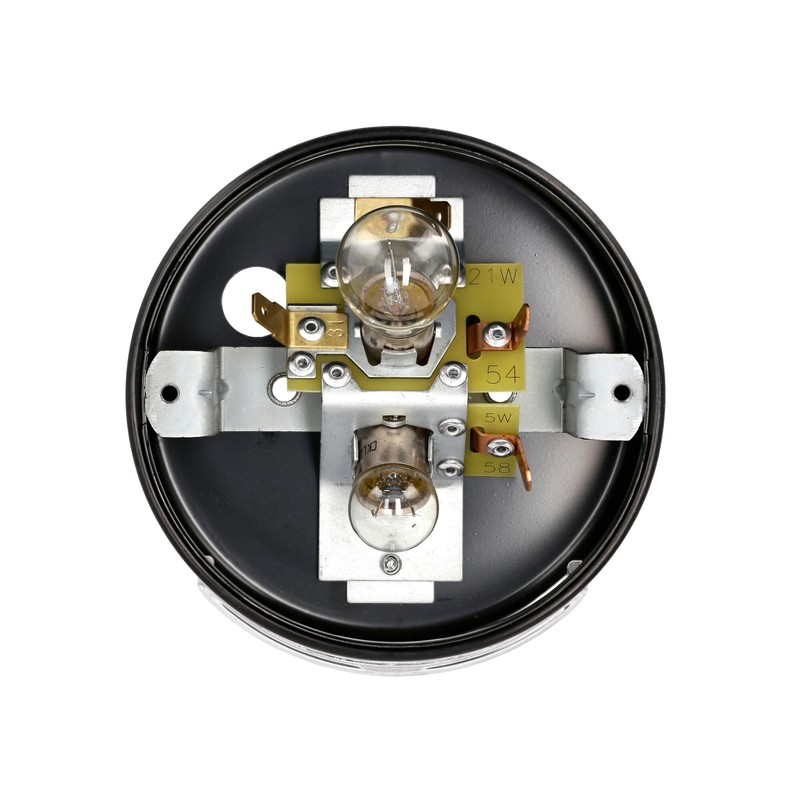 VEBCO Complete Round Rear Light Diameter 100 mm with Number