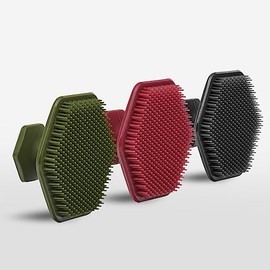 Tooletries - Limpiador facial de silicona para hombres, cepillo para polvo de limpieza facial, limpieza impermeable, cepillos faciales para limpieza y exfoliación (paquete de 3)