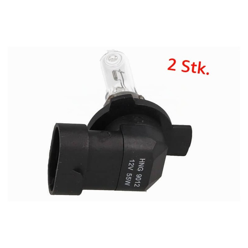 CARALL Halogen Bulbs 12 V for Cars (HIR2 9012 PX22D