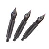 Set of 3 Hong Fountain Pen Rainbow Nibs (Fine, Extra