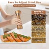 2 Pack Acacia Wood Salt and Pepper Grinder Set –