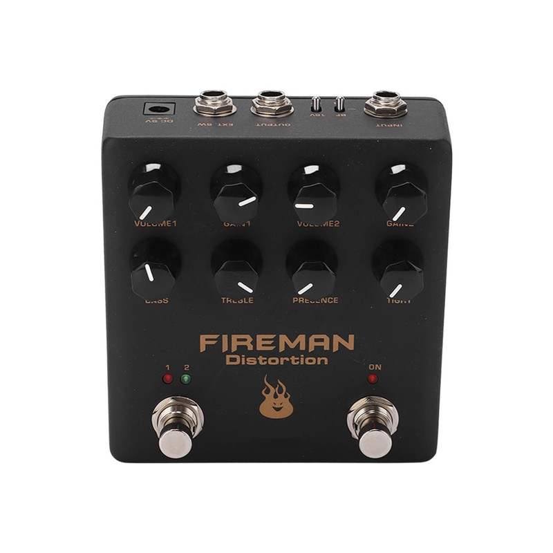 Distortion Effect Pedal 2 Channel Electric Guitar Accessories NDS‑5 with