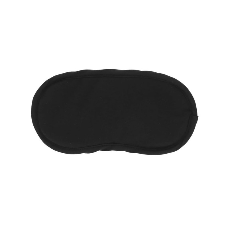 Eye Mask, No Gap, Black, For Sleeping, Ear-hook, Memory Foam,