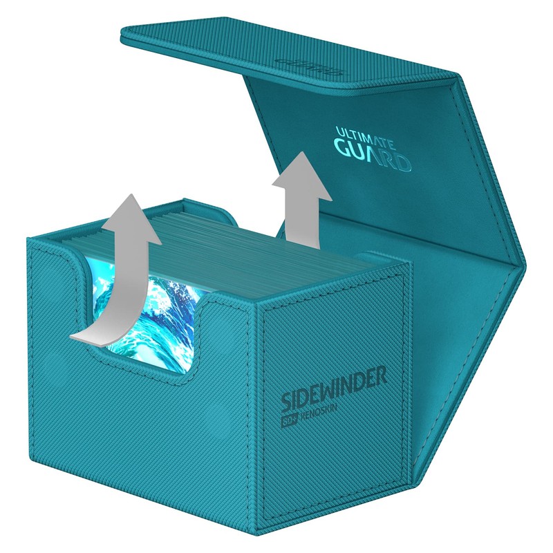 Ultimate Guard Sidewinder 80+ XenoSkin Monocolor Petrol