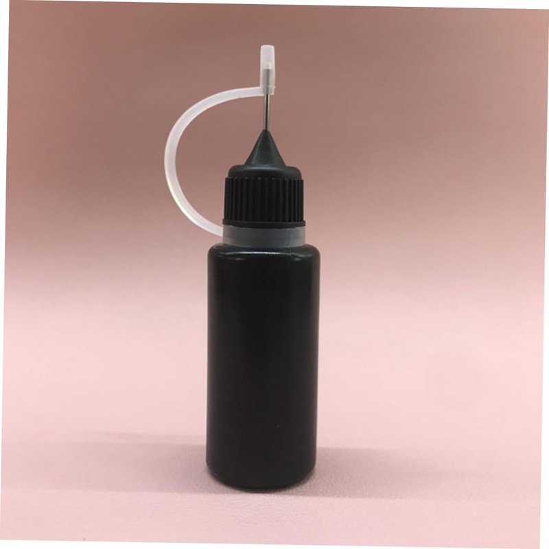 OHPHCALL 10pcs Toiletry Travel Bottles Squeezable Dropper Bottles Fine Tip