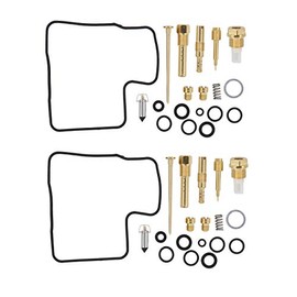 MOTOKU Pack of 2 Carburetor Rebuild Carb Repair Kits for Shadow ACE 1100 Shadow Aero Sabre Spirit VT1100C VT1100C2 VT1100C3