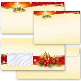 25 Envelopes Contemplative Christmas DIN C6 (162 x 114 mm) Paper-Media