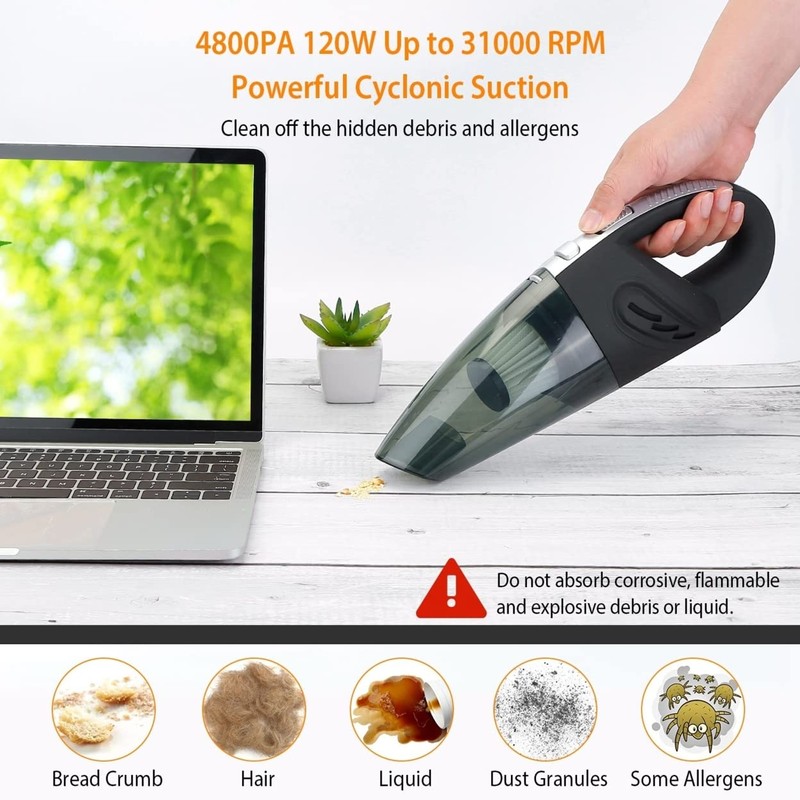 Car Handheld Cordless Vacuum Cleaner