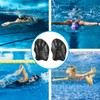 Zocipro 1 Pair Swimming Hand Paddles, Swim Paddles with Adjustable