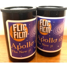 Flic Film Apollo 18 (2-PACK)400 ISO Color Negative 35mm 18 exp for 36 half frame