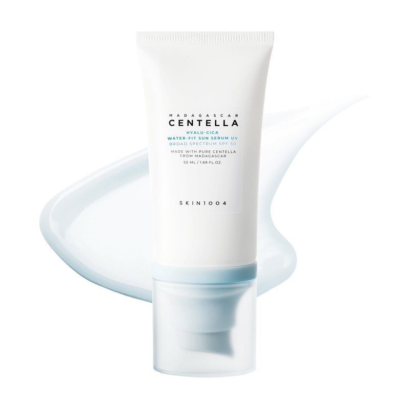 SKIN1004 Centella Hyalu-Cica Water-Fit Sun Serum UV, Korean Sunscreen SPF