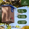Kingsyard Recycled Plastic Bird House for Outdoors - Weatherproof Wren