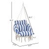 Patio Swing Chair 31.5" W X 23.6" D X 15.7"