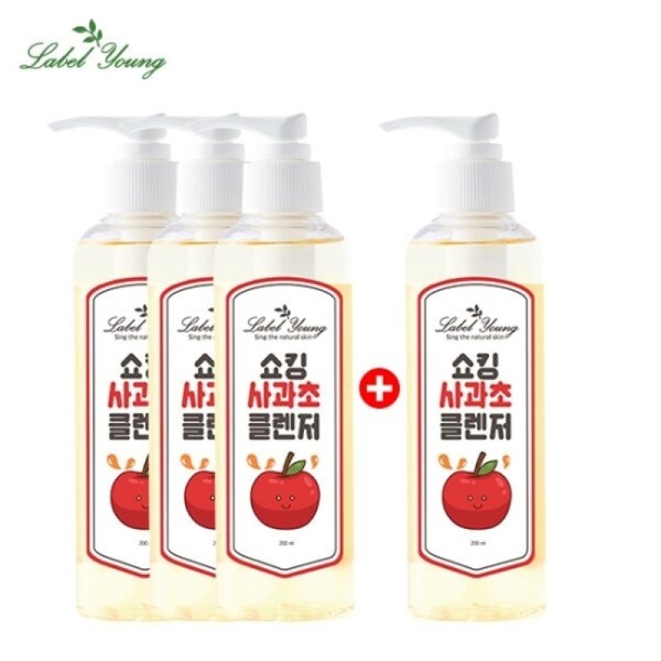  Label Young Shocking Apple Cider Cleanser 3+1 / 라벨영