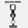 RaveLock Premium Anti-Theft Phone Tether Steel Retractable for Festivals -