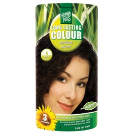 Hennaplus Long Lasting Colour 4 Medium Brown, 100 ml