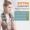 uncn Heating Pad for Neck Shoulders and Back Microwavable Wrap