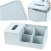 LABRIMP Cosmetic Container Tissue Organizer Box Multifunctional Sundries Holder for