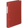 KOKUYO B5 Cloth Binder, Vertical , red