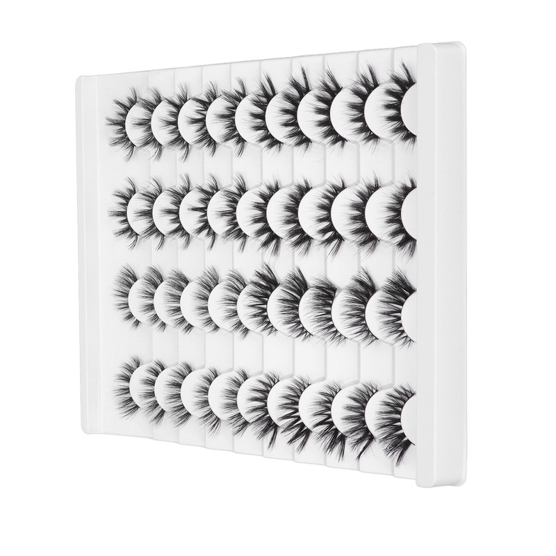 20 Pairs Mixed Half Eye False Lashes High Imitation 6D
