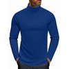 Ekouaer Men's Turtleneck Long Sleeve Turtle Neck Shirts Basic Lightweight