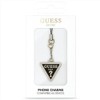 GUESS GUCPMTDCK Phone Strap Triangle Diamond Charm with Rhinestones, Metal