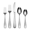 Oneida Peyton Piece Everyday Flatware Set, 42 Count, Metallic