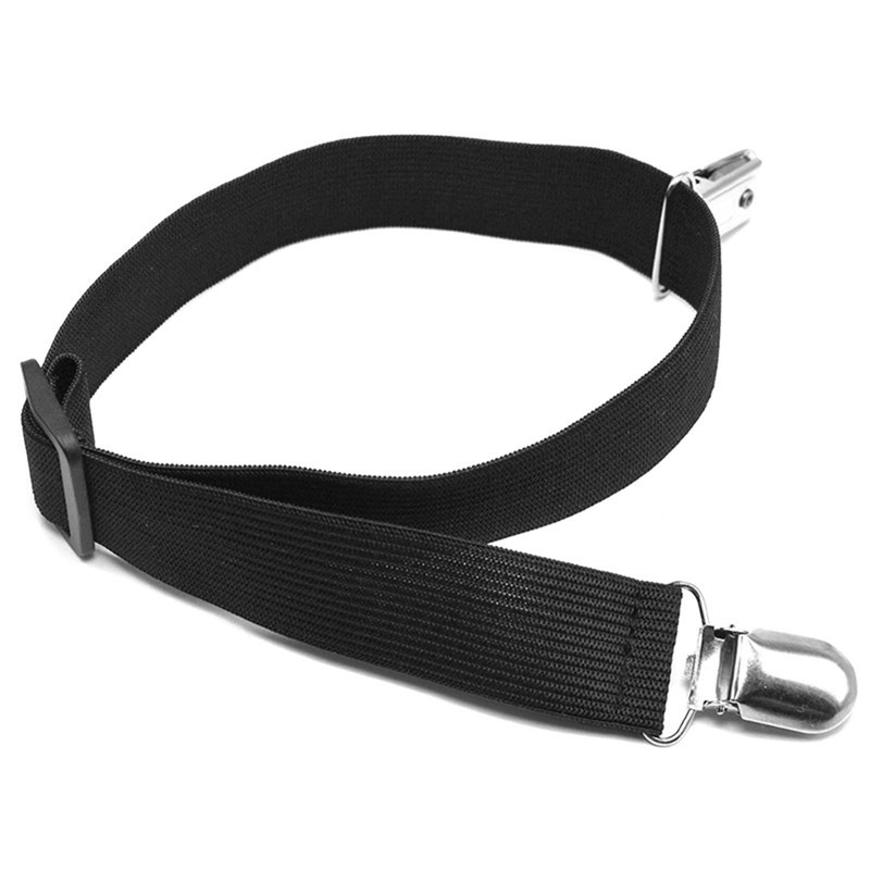 Glove Clips, 2 Pack Adjustable Mitten Clips with Long Elastic