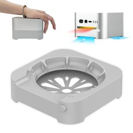 Mac mini M4 Dock Stand, Mount for Mac Mini M4/M4 Pro 2024,Ventilation Heat Dissipation Cooling Desktop Holder, Does not Affect Heat Dissipation with Mac Mini External-Easy Power Button Access