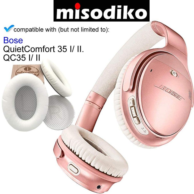 misodiko Ear Pads - for Bose Quiet Comfort 35 (QC35)