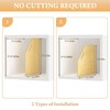sandpaint 4 Pack Wood Tray Dividers for Cabinet, Cookie Sheet